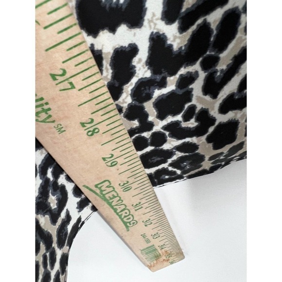 New Look Curves Trendy Leopard Animal Print Sleeveless Slip Dress Womens 18 Sexy - Picture 4 of 5